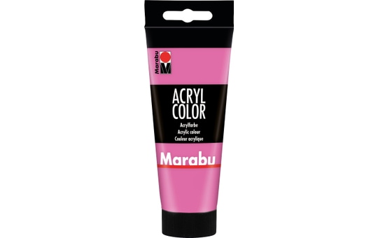Marabu - Acryl Farbe - Pink -1 Tube á 100 ml 