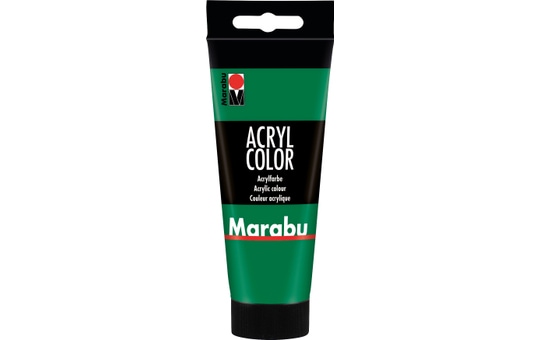 Marabu - Acryl Farbe - Saftgrün - 1 Tube á 100 ml 