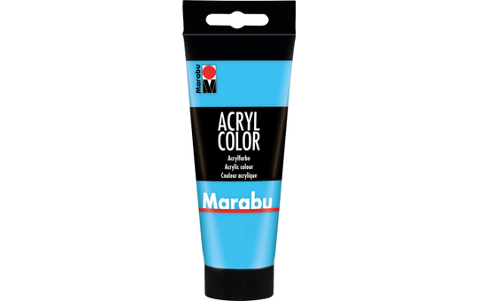 Marabu - Acryl Farbe - Hellblau - 1 Tube á 100 ml 