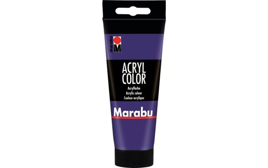 Marabu - Acryl Farbe - Violett - 1 Tube á 100 ml 