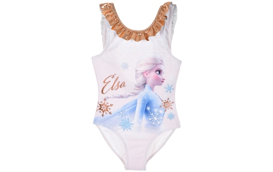 Die Eiskönigin 2 - Badeanzug - Elsa - beige - verschiedene Größen erhältlich 