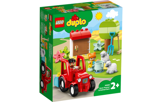 LEGO® DUPLO® Town 10950 - Traktor und Tierpflege 