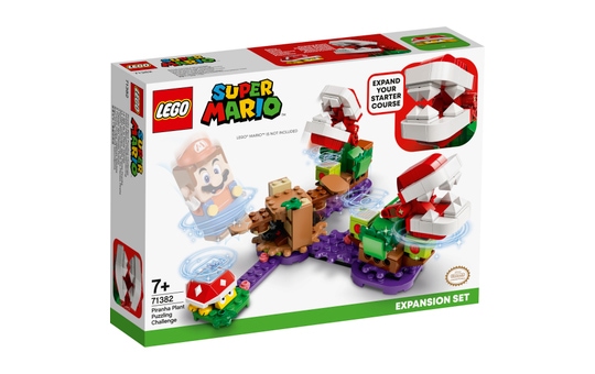 LEGO® Super Mario™ 71382 - Piranha-Pflanzen-Herausforderung - Erweiterungsset 