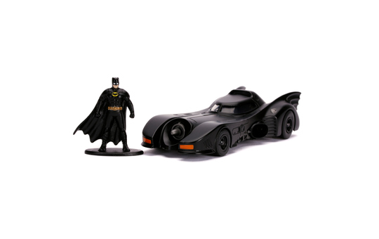 Jada - Batmobil 1989 mit Batman-Figur - 1:32 