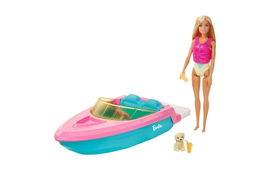 Barbie - Puppe mit Boot 