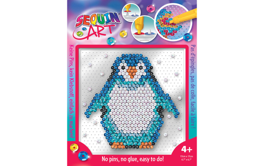 Sequin Art Easy - Pinguin  