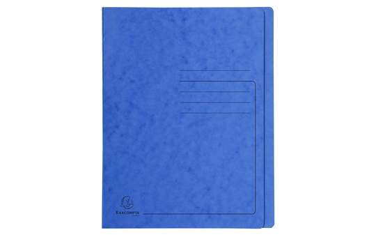 Spiralhefter A4 - Colorspan-Karton -  blau