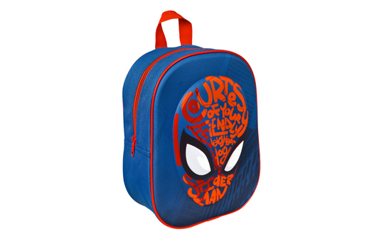 Spider-Man - 3D Rucksack - dunkelblau/rot 