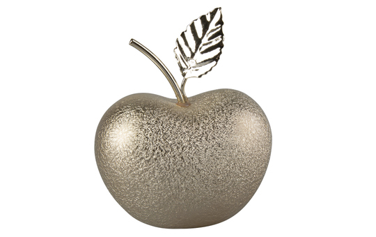 Deko-Apfel - aus Dolomit - ca. 10,5 x 7,5 x 13 cm 