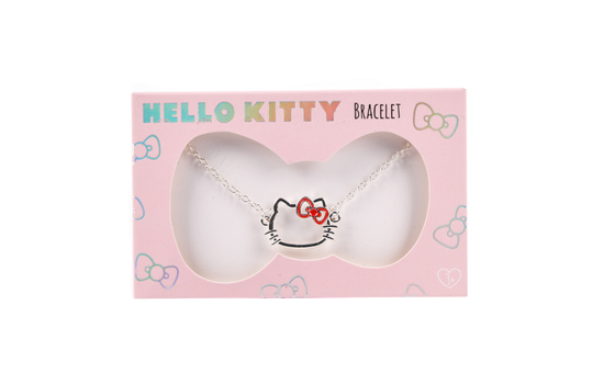 Hello Kitty - Armband - silber/rot 
