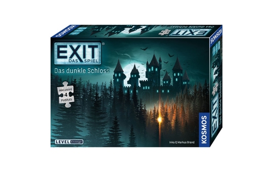 EXIT - Das Spiel - Das dunkle Schloss - inkl. 4 Puzzles 