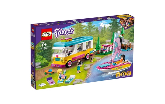 LEGO® Friends 41681 - Wohnmobil- und Segelbootausflug 