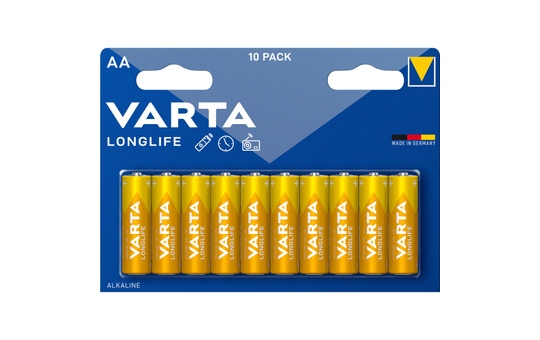 Varta Batterien - Longlife AA - 10er Pack  