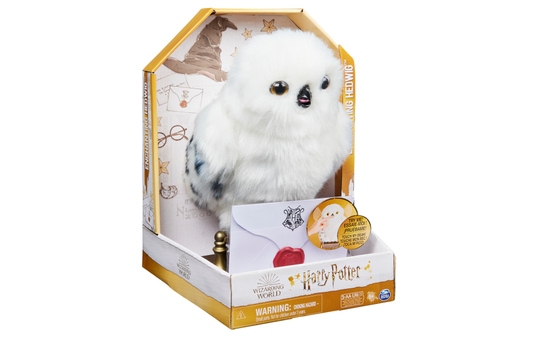 Harry Potter - Interaktive Plüsch-Eule Hedwig 