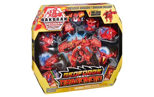 Bakugan - Spielfigur Geoforge Dragonoid - 7-teilig 