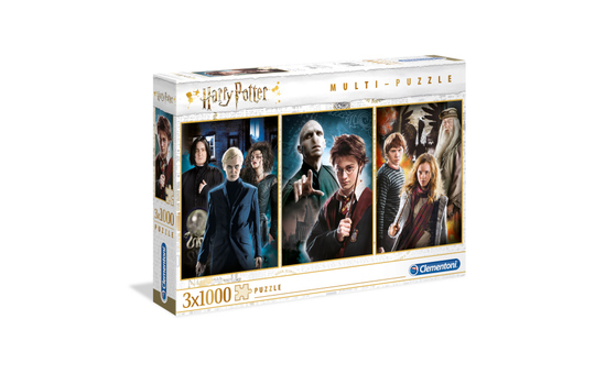 Multi-Puzzle - Harry Potter - 3 x 1000 Teile 