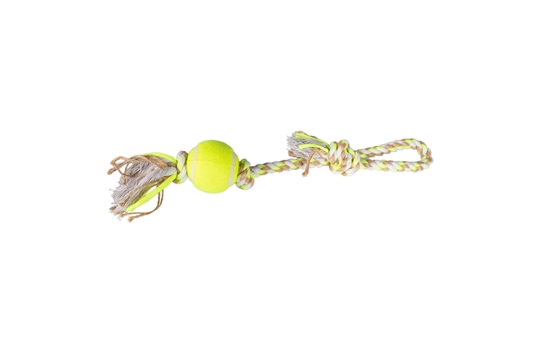 MICA Pets - Hundeseil mit Ball - ca. 52 cm 