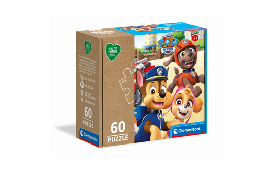 Paw Patrol - Play for Future - Kinderpuzzle - 60 Teile 