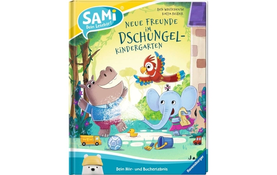 SAMi, dein Lesebär - Neue Freunde im Dschungel-Kindergarten  
