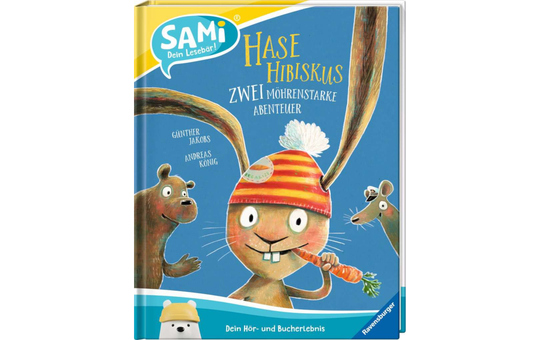 SAMi, dein Lesebär - Hase Hibiskus - Zwei möhrenstarke Abenteuer  
