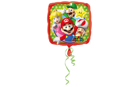 Super Mario - Folienballon - ca. 43 cm 