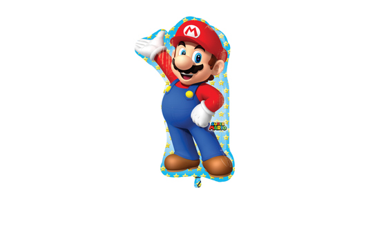 Super Mario - Folienballon - ca. 55 x 83 cm 