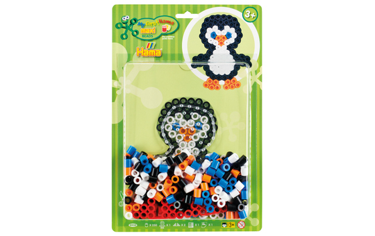 Hama - Bügelperlen Maxi Pinguin - ca. 250 Perlen 