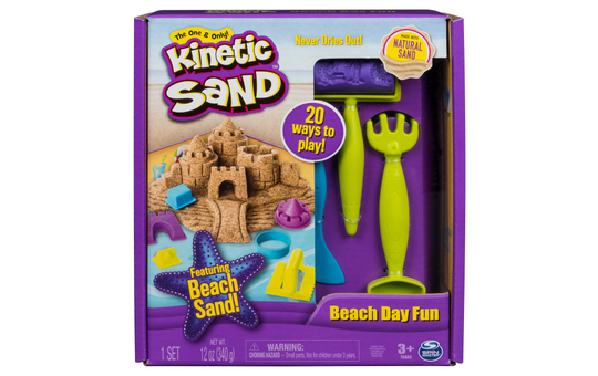Kinetic Sand - Beach Day Fun Kit 