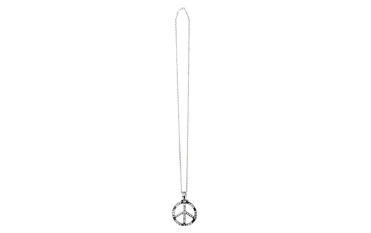 Faschingsschmuck - Halskette - Peace - für Erwachsene 