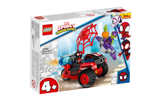 LEGO® Marvel 10781 - Miles Morales: Spider-Mans Techno-Trike 