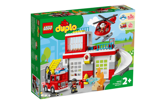 LEGO® DUPLO® Town 10970 - Feuerwehrwache mit Hubschrauber 