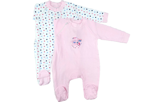 Baby-Pyjama 2er Pack - pink - Größe: 86/92 