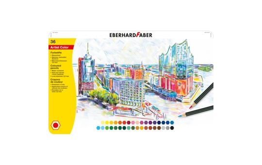 Eberhard Faber - Artist Color Farbstifte - 36 Stück 
