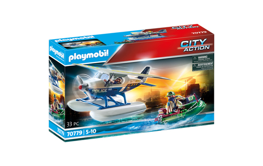 Playmobil® 70779 - Polizei-Wasserflugzeug: Schmuggler-Verfolgung - Playmobil® City Action  