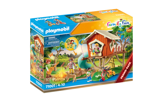 Playmobil® 71001 - Abenteuer-Baumhaus mit Rutsche - Playmobil® Family Fun 