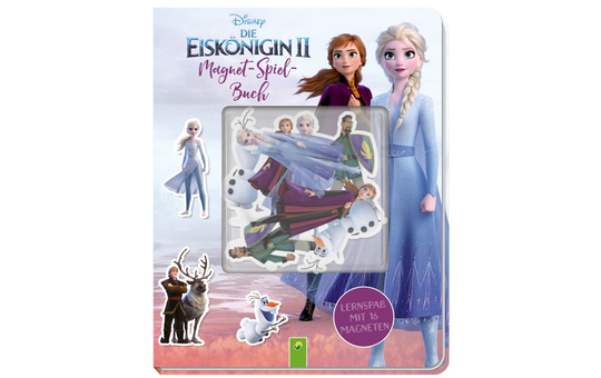 Die Eiskönigin 2 - Magnet-Spiel-Buch 