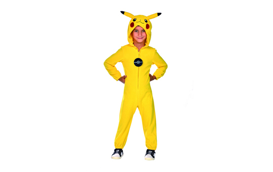 Pokémon - Kostüm - Pikachu - Overall - Gr. 10-12 Jahren