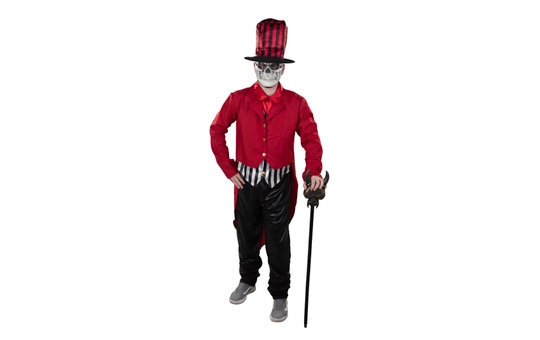 Kostüm - Freak Show Ringmaster - für Erwachsene - 4-teilig - verschiedene Größen 