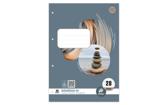 Staufen - Premium Briefblock DIN A4 - Lineatur 28 