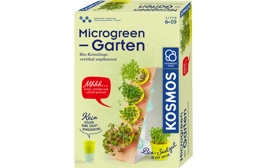 Microgreen-Garten - Bio-Keimlinge vertikal anpflanzen 