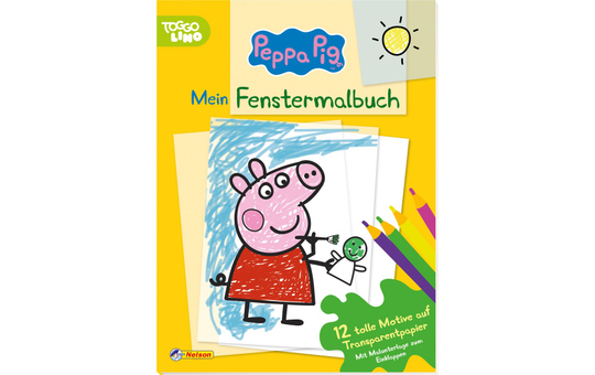 Peppa Wutz - Mein Fenstermalbuch 