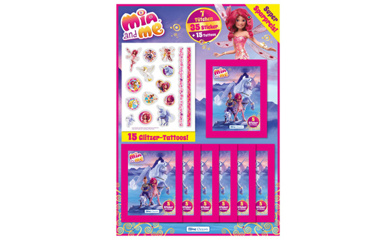 Mia and Me - Multipack - Sticker und Tattoos 
