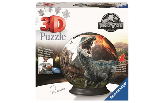 Jurassic World - 3D Puzzle-Ball - 72 Teile 