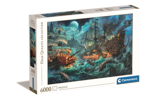 Puzzle - Pirates Battle - 6000 Teile  