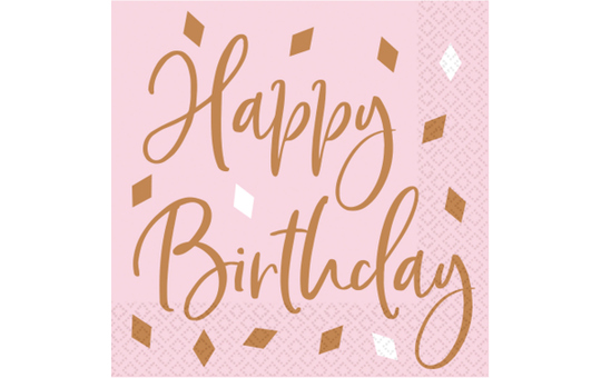 66-teiliger Happy Birthday Kuchenaufsatz In Rosa & Weiß – Perfekt Für Jede Torte!