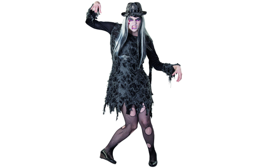 Kostüm - Zombielady - für Erwachsene 