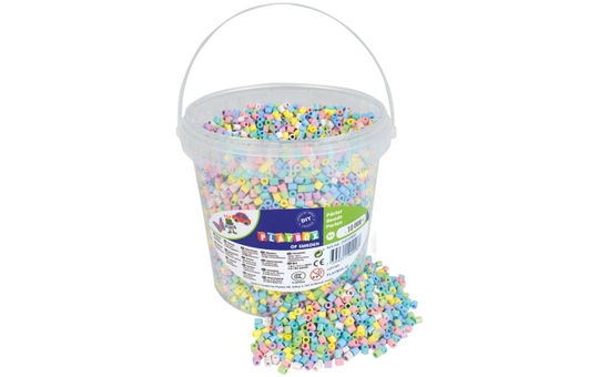 Bügelperlen - 10000 Perlen - pastell 