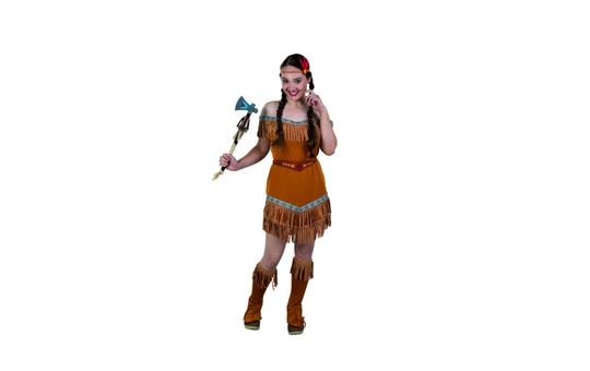 Kostüm - Amerikanische Ureinwohnerin - Erwachsene -  Größe 36/38