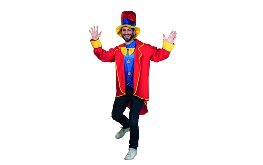 Kostüm - Clown - für Erwachsene  - Größe XL (56/58)