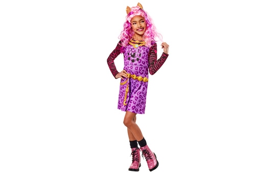 Monster High - Kostüm Clawdeen für Kinder - in verschiedenen Größen 